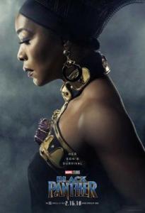 Black Panther Angela Basset Poster